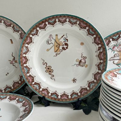 Блюдо Sarreguemines Chinois 26 см Франция