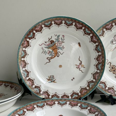 Блюдо Sarreguemines Chinois 26 см Франция