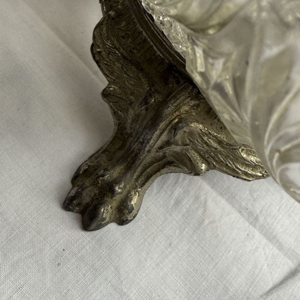 Ваза фруктовница конфетница 21 см хрусталь Франция