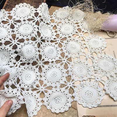 Салфетка квадратная ручная вязка