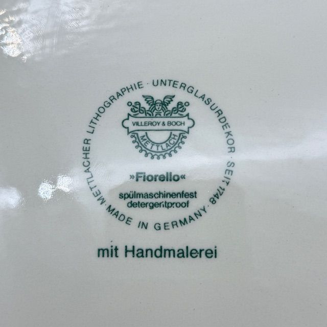 Блюдо ВиллеройБох Fiorello 36 см фарфор Германия