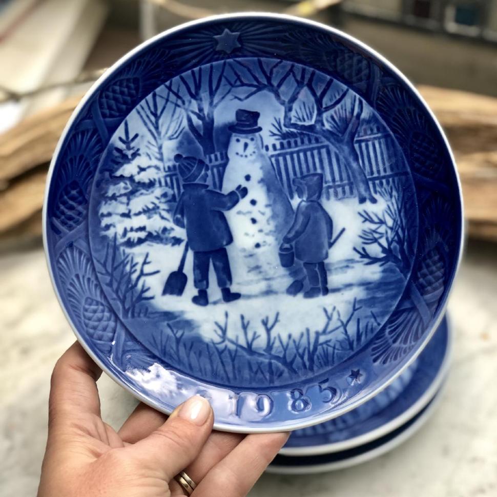 Тарелка 1985 Royal Copenhagen Дания