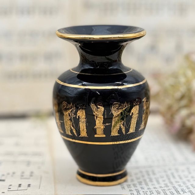 Ваза мини Кобальт 11 см фарфор Греция