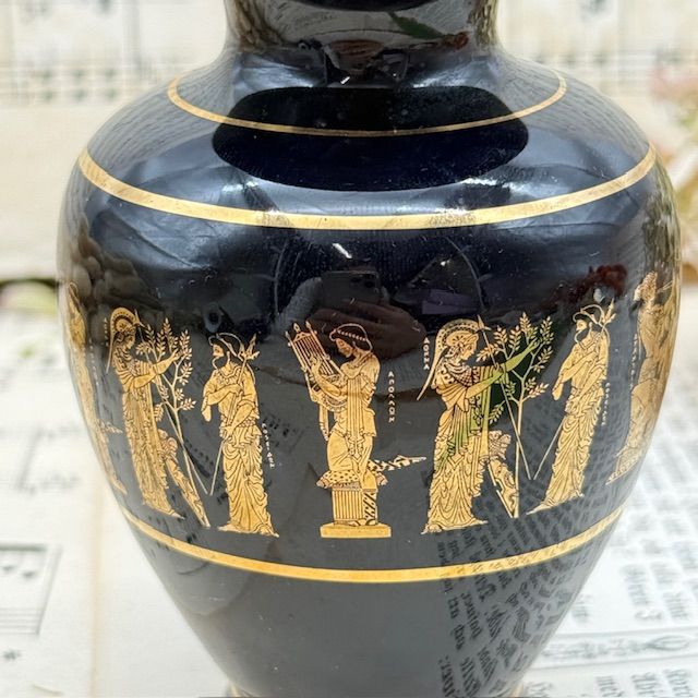 Ваза мини Кобальт 11 см фарфор Греция