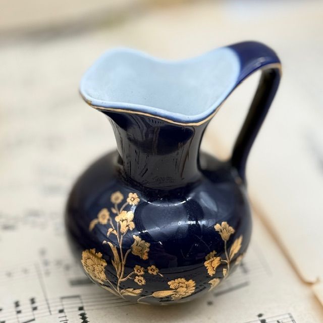 Ваза мини Кобальт 11 см фарфор Греция