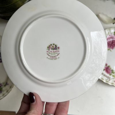 Тарелка Royal Albert 12 месяцев Октябрь 16 см Англия