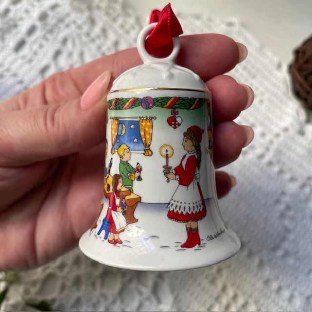 Колокольчик рождественский 2008 Hutschenreuther Германия