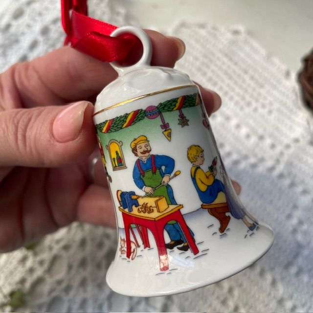 Колокольчик рождественский 2008 Hutschenreuther Германия