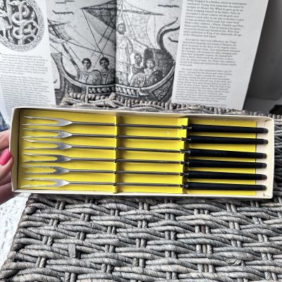 Вилка для фондю 28 см набор 6 шт сталь 