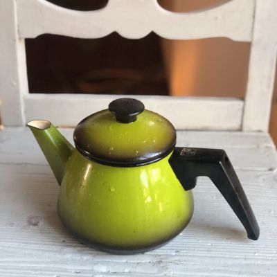 Чайник эмалированный 1000 мл ручка пластиковая