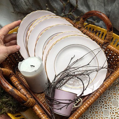 Тарелка десертная Tuscan China, Англия