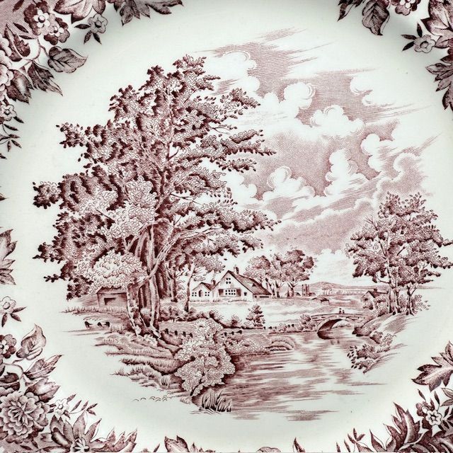 Тарелка W.H.Grindley and Co. Country Style 27 см Англия