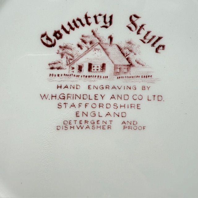 Тарелка W.H.Grindley and Co. Country Style 27 см Англия