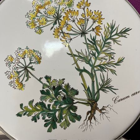 Накладка эмалированная Botanica ВиллеройБох 17 см на газовую плиту 