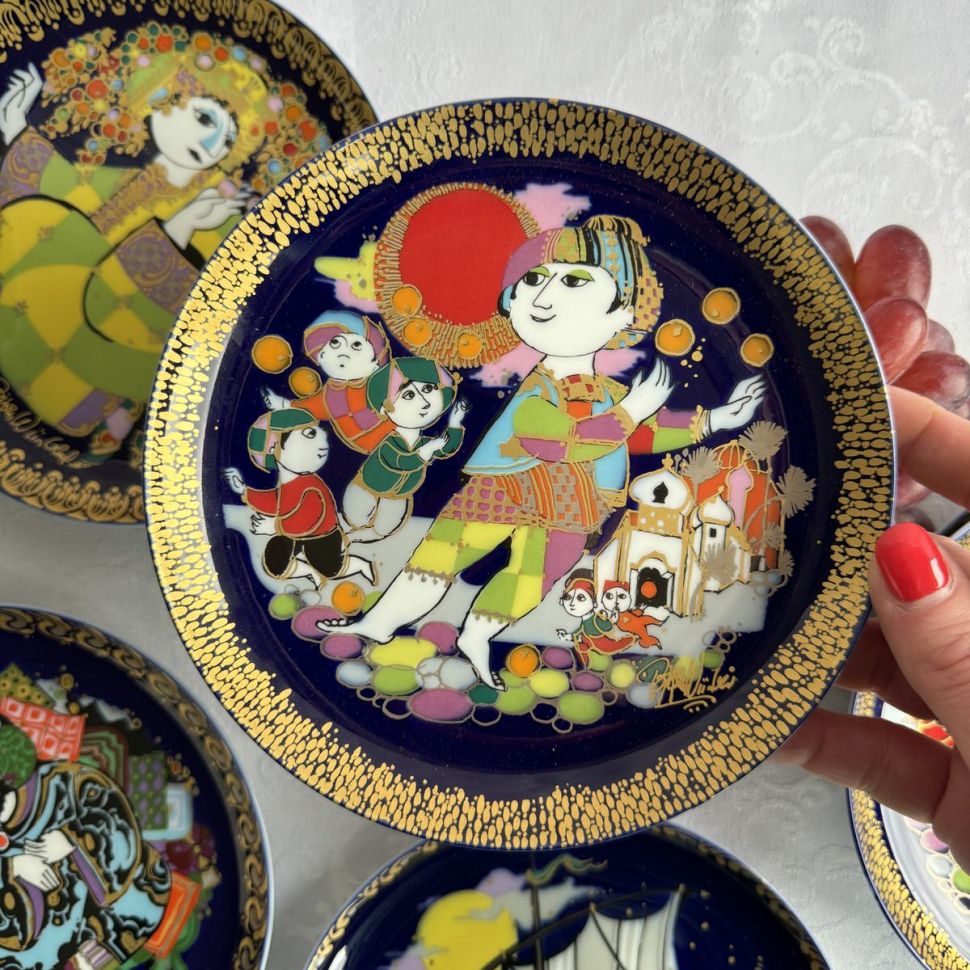 Тарелка Rosenthal 1001 ночь Аладдин 16 см Studio-linie Германия