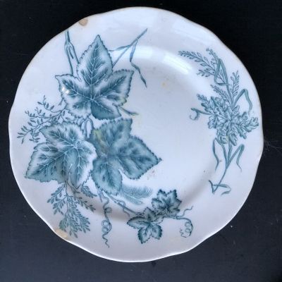 Тарелка Rorstrand Vineta 18 см Виноградные листья Швеция