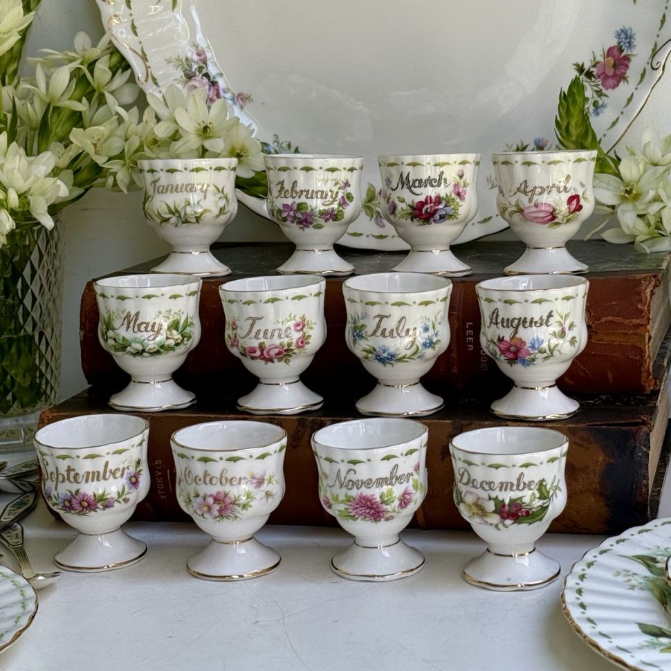 Подставка для яйца Royal Albert 12 месяцев Декабрь 6 см Англия