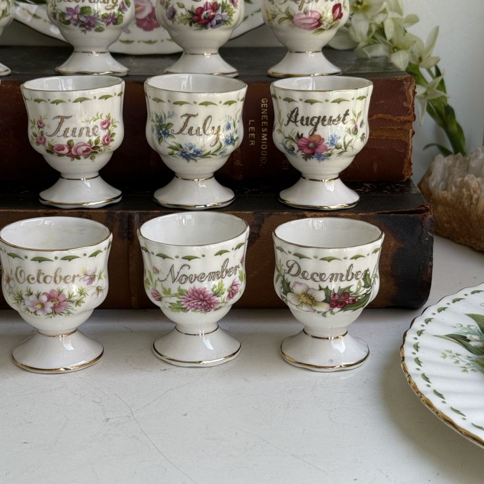 Подставка для яйца Royal Albert 12 месяцев Декабрь 6 см Англия