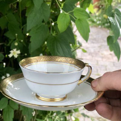 Кофейная пара 75мл Tuscan England (трещина)