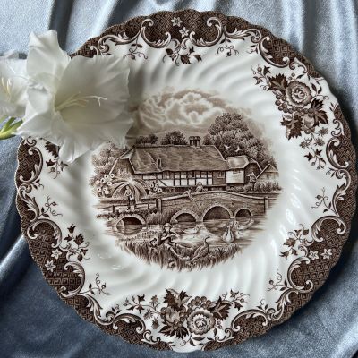 Тарелка Johnson Brothers English Country Life 25 см Англия
