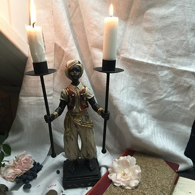 Подсвечник металл Мавр