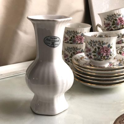 Ваза Белая керамика Gauda