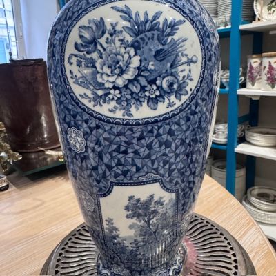 Ваза ВиллеройБох Flandria 31 см фарфор Германия 1900 г.г.