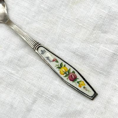 Ложка кофейная Royal Albert Апрель 12 месяцев 12 см Англия 