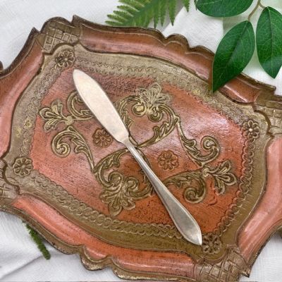 Нож для намазывания 16 см мельхиор