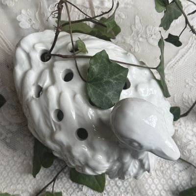 Роузбол пикфлер Утка керамика 18 см фарфор изъян