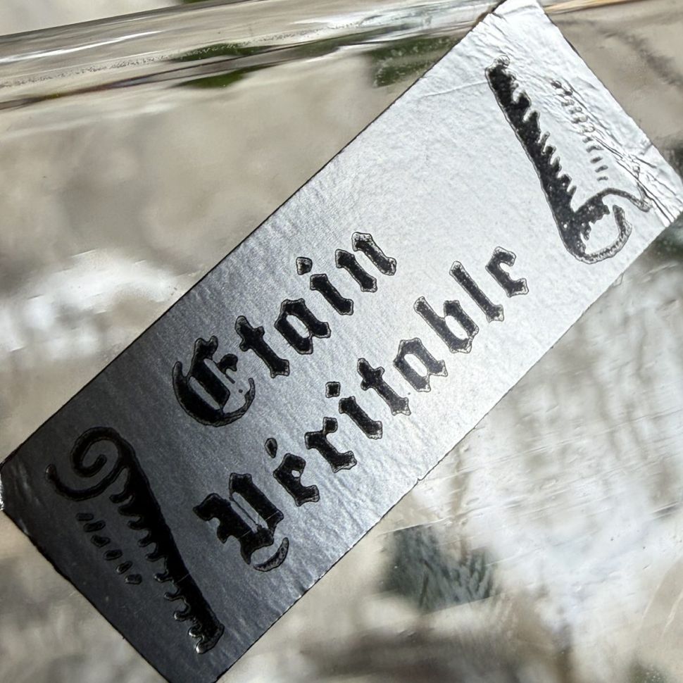 Ваза конфетница 17 см стекло олово Франция