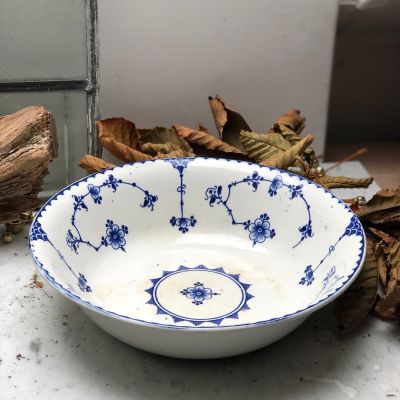 Блюдо глубокое 25 см Alva Indisch Blau Gustafsberg Швеция