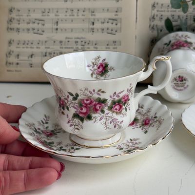 Чайная пара Royal Albert Lavender Rose 200 мл Англия