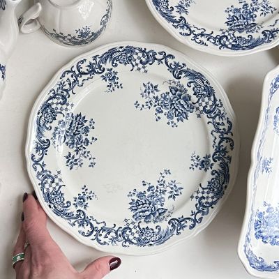 Тарелка 24 см Valeria ВиллеройБох Германия 1940-1970 гг.