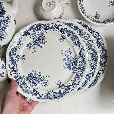 Тарелка 24 см Valeria ВиллеройБох Германия 1940-1970 гг.