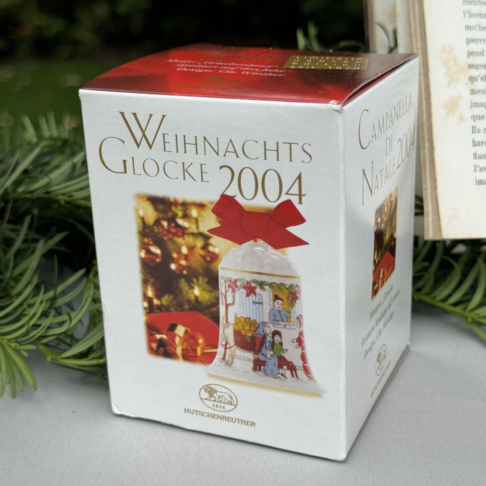 Колокольчик рождественский 2004 Hutschenreuther Германия