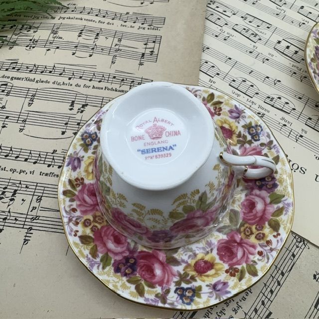 Кофейная пара Royal Albert Serena 130 мл Англия