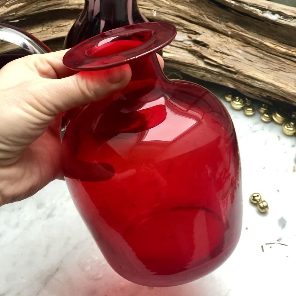 Ваза 0,8л кадмий хрусталь