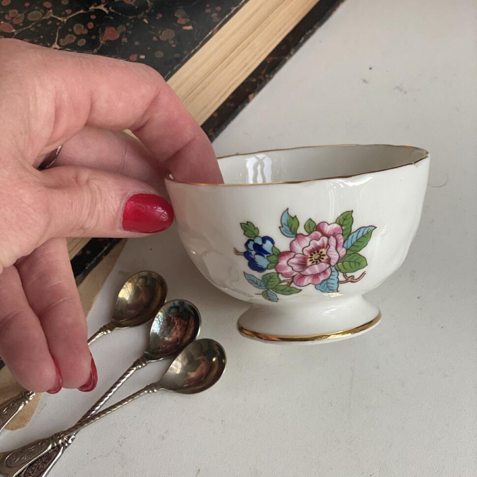 Чаша розетка 8 см Aynsley Англия костяной фарфор