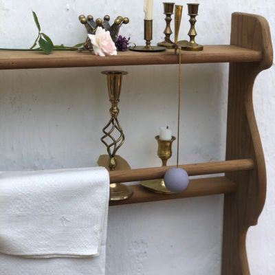 Полка для посуды 66х80 см дерево