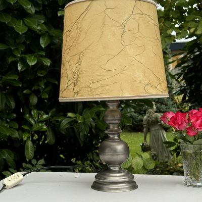 Лампа настольная 31 см олово