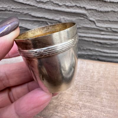 Рюмка стопка 25 мл мельхиор серебрение