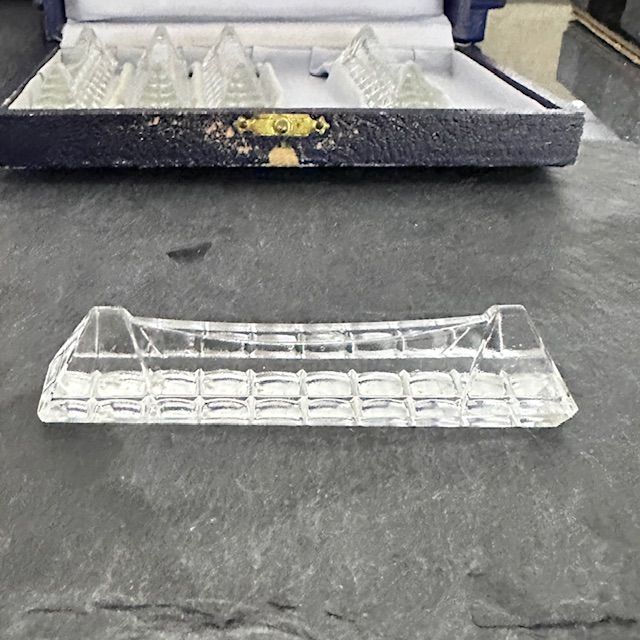 Подставка под приборы Порт-куто 9 см хрустальное стекло