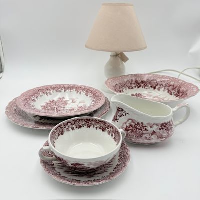 Тарелка глубокая W.H.Grindley and Co. Country Style 23 см Англия