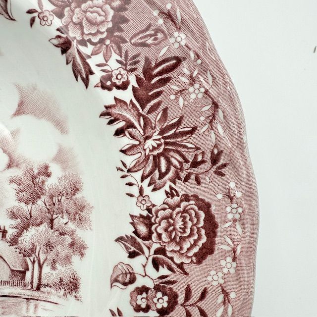 Тарелка глубокая W.H.Grindley and Co. Country Style 23 см Англия