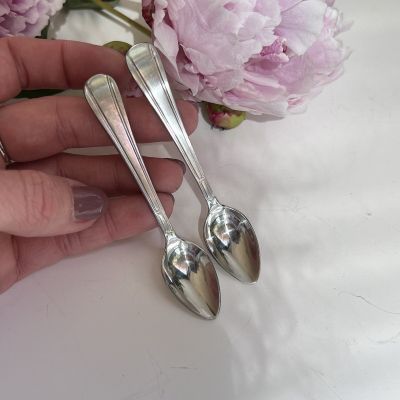 Ложка для соли 9 см мельхиор