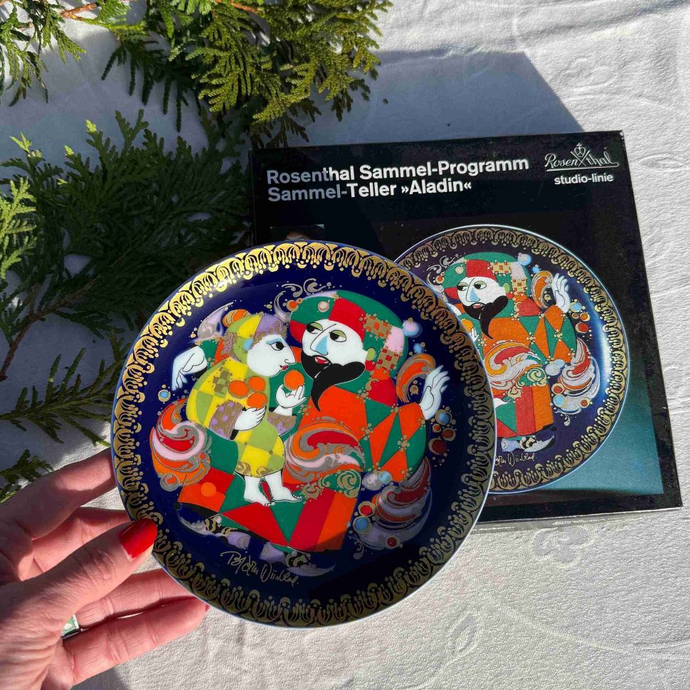 Тарелка Rosenthal 1001 ночь Аладдин 16 см Studio-linie Германия