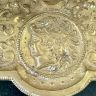 Чернильница Наполеон 3 латунь 22 см Франция 1850-е гг