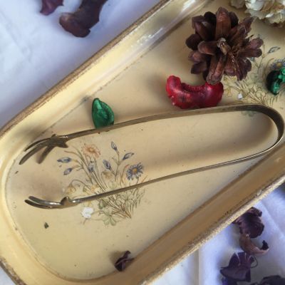 Щипцы для закусок, латунь