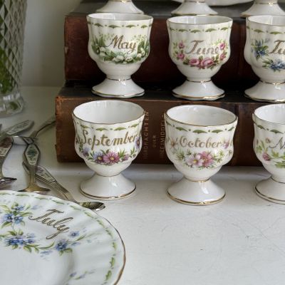 Подставка для яйца Royal Albert 12 месяцев Октябрь 6 см Англия